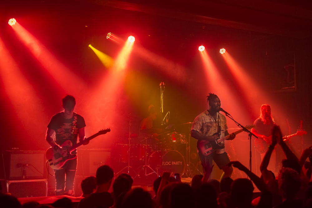 Bloc Party, Wonder Ballroom, photo by Jordan Sleeth