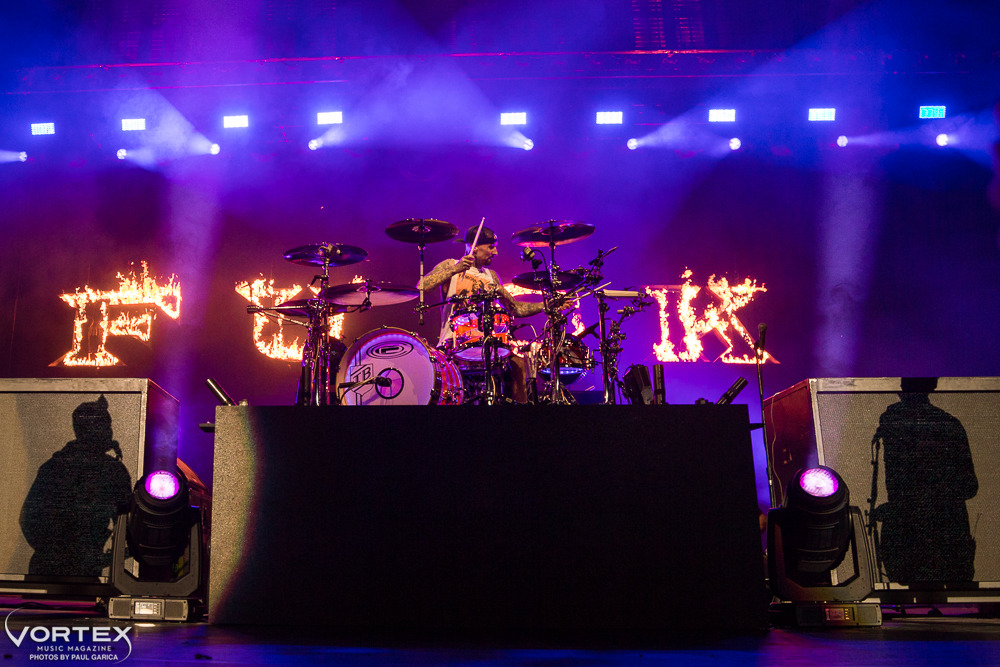 Blink-182, Sunlight Supply Amphitheater, photo by Paul Garcia