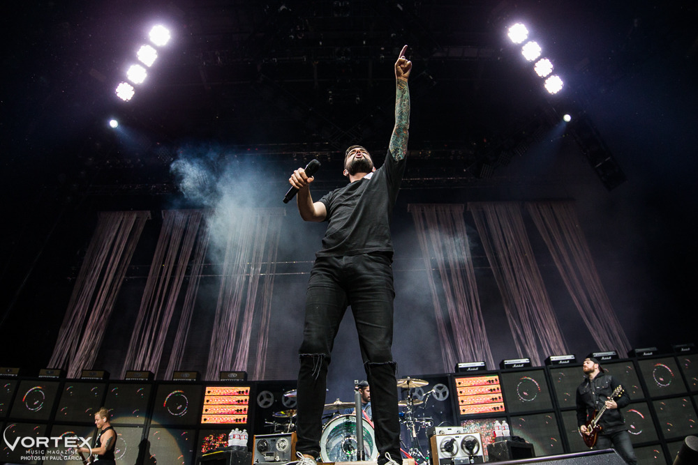 A Day To Remember, Sunlight Supply Amphitheater, photo by Paul Garcia