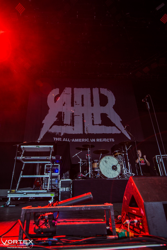 The All-American Rejects, Sunlight Supply Amphitheater, photo by Paul Garcia