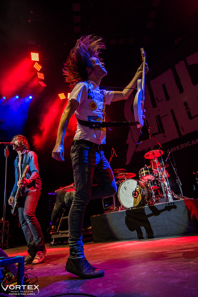 The All-American Rejects, Sunlight Supply Amphitheater, photo by Paul Garcia