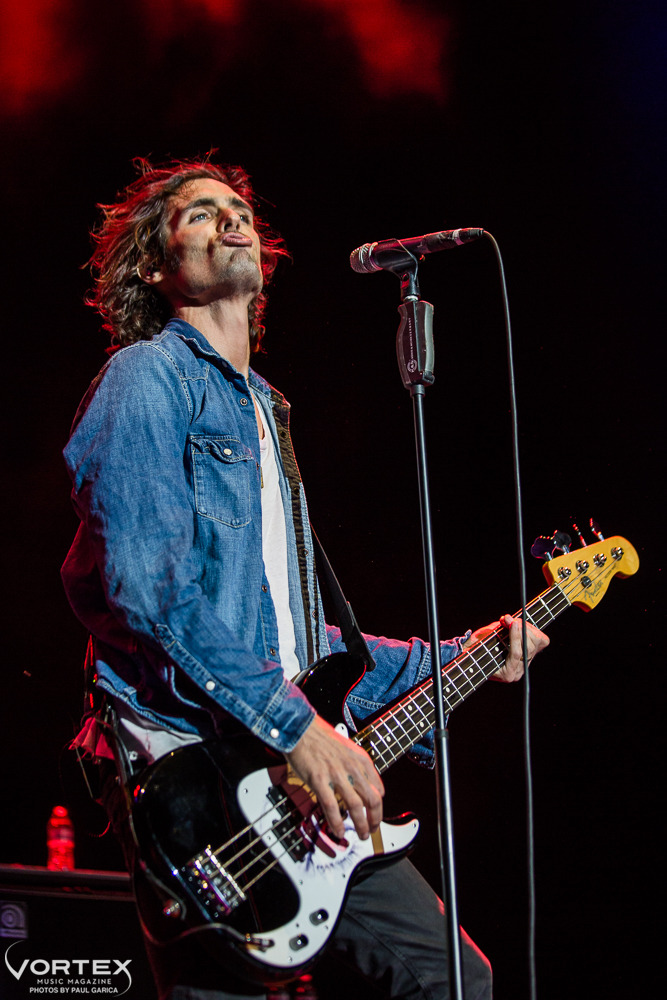 The All-American Rejects, Sunlight Supply Amphitheater, photo by Paul Garcia