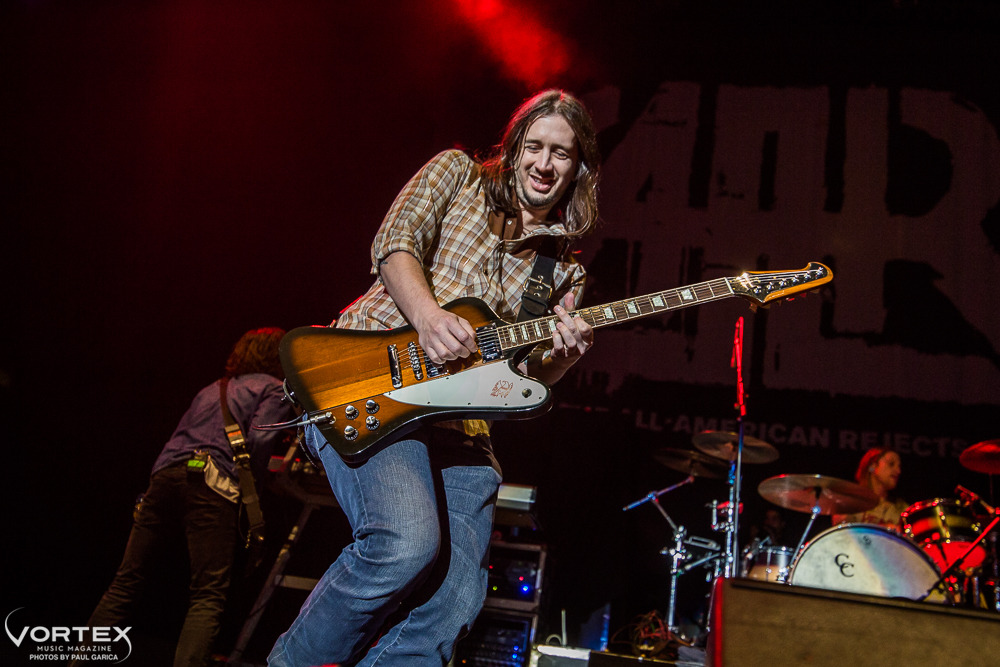 The All-American Rejects, Sunlight Supply Amphitheater, photo by Paul Garcia