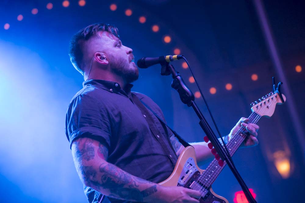 Thrice, Crystal Ballroom, photo by Jordan Sleeth