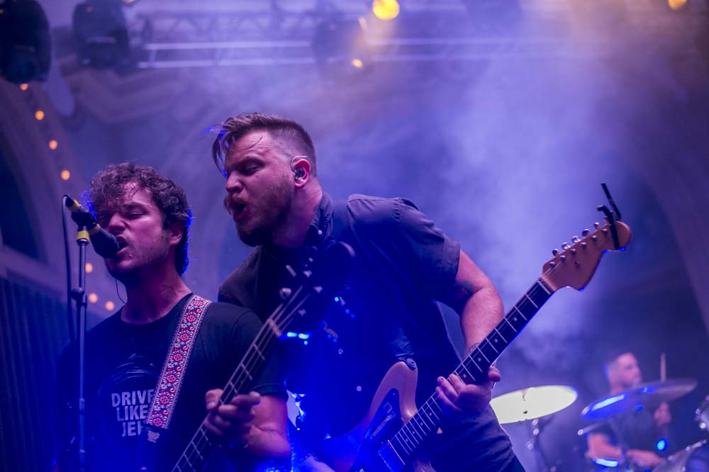 Thrice, Crystal Ballroom, photo by Jordan Sleeth