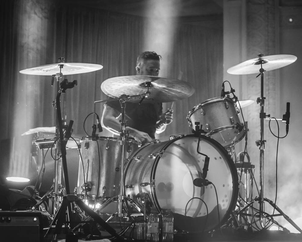 Thrice, Crystal Ballroom, photo by Jordan Sleeth