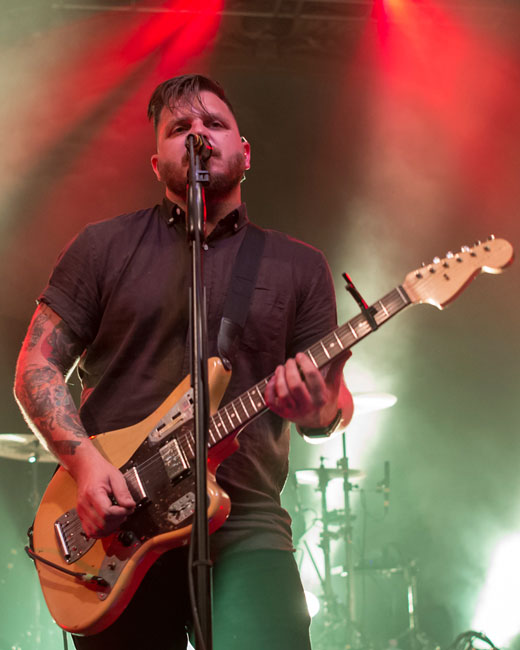 Thrice, Crystal Ballroom, photo by Jordan Sleeth