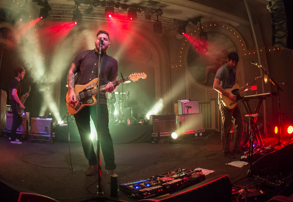 Thrice, Crystal Ballroom, photo by Jordan Sleeth