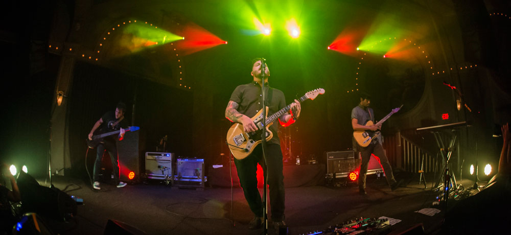 Thrice, Crystal Ballroom, photo by Jordan Sleeth