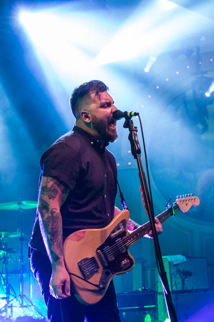 Thrice, Crystal Ballroom, photo by Jordan Sleeth