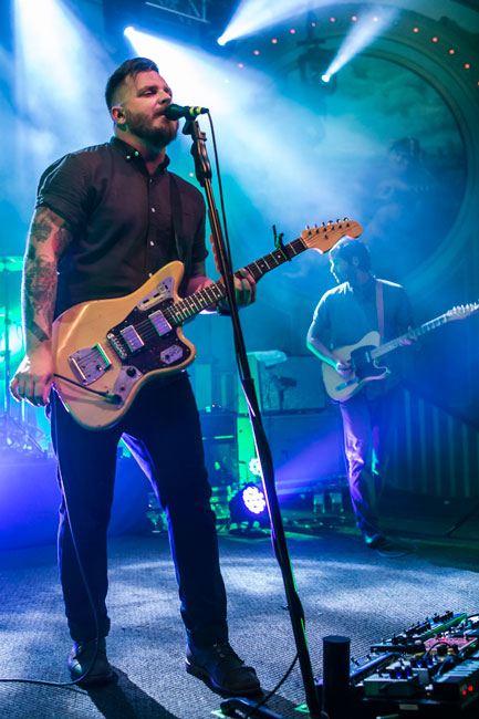 Thrice, Crystal Ballroom, photo by Jordan Sleeth