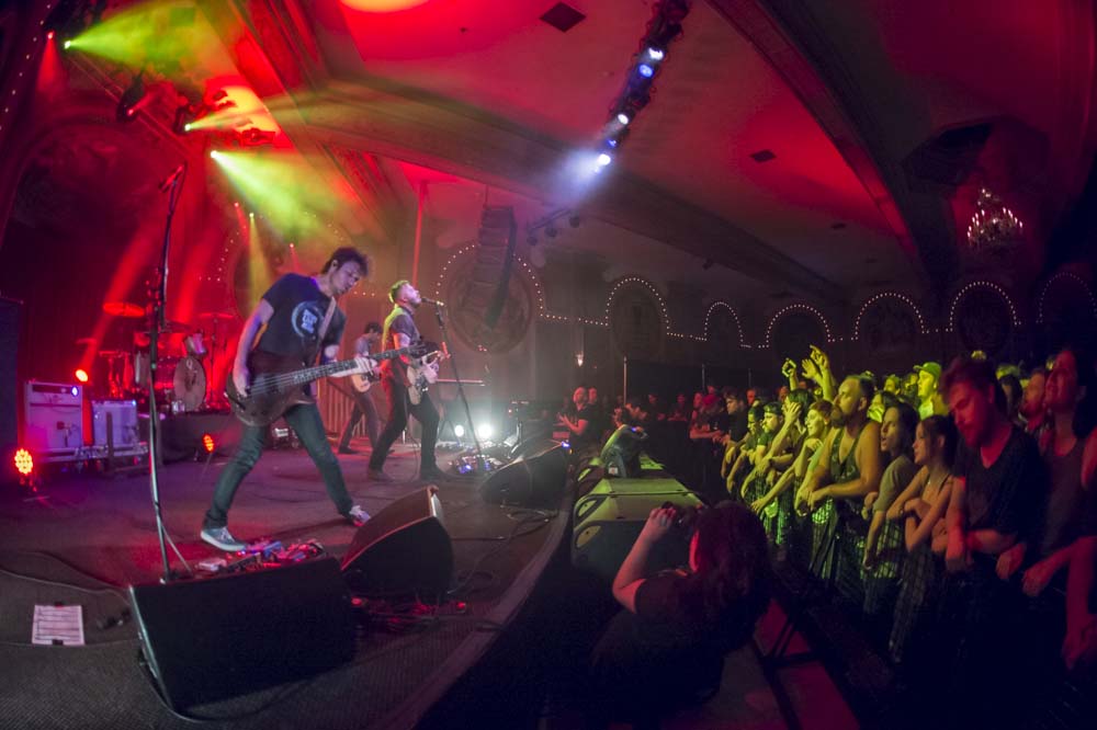 Thrice, Crystal Ballroom, photo by Jordan Sleeth