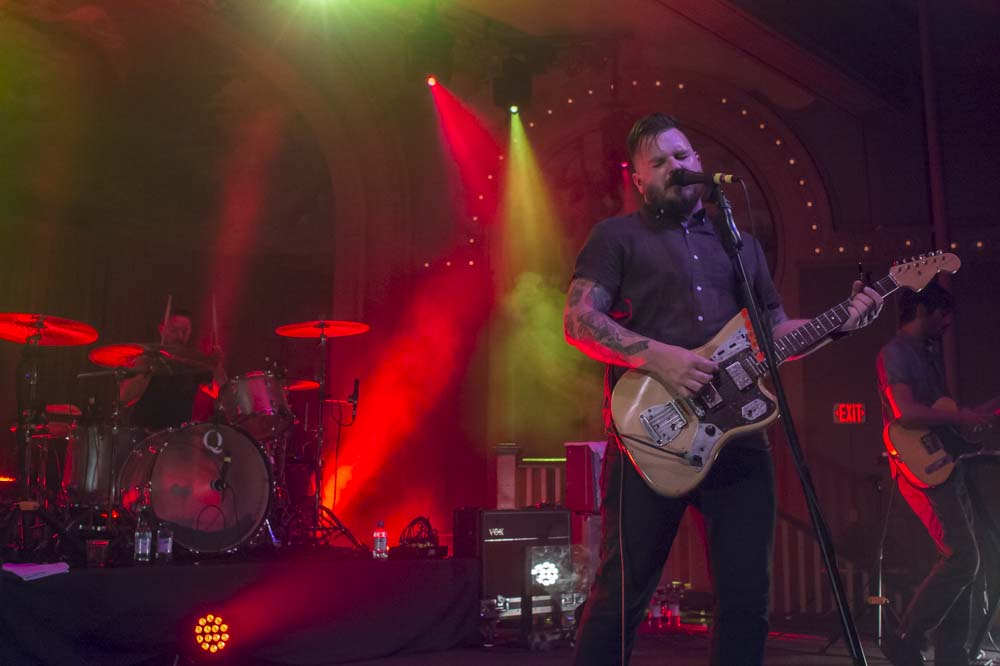Thrice, Crystal Ballroom, photo by Jordan Sleeth