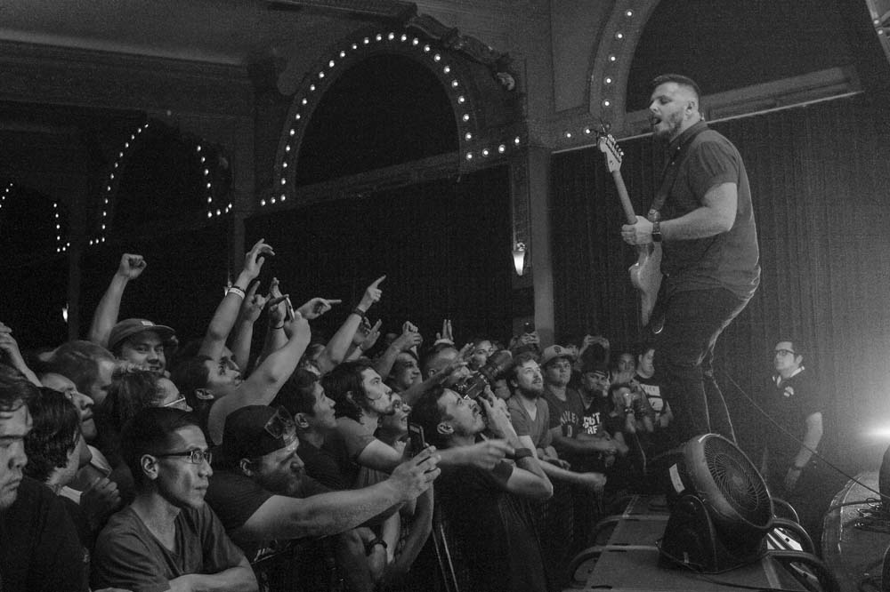 Thrice, Crystal Ballroom, photo by Jordan Sleeth