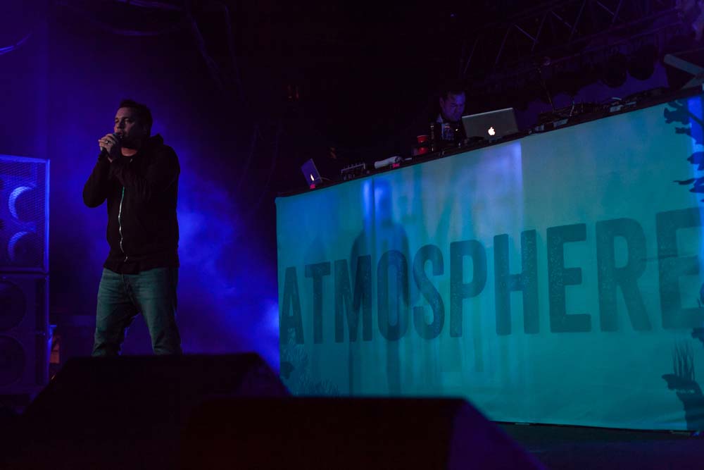 Atmosphere, Roseland Theater, photo by Blake Sourisseau