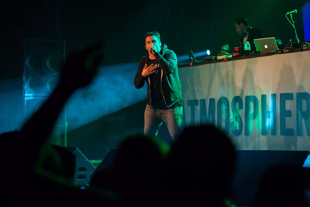 Atmosphere, Roseland Theater, photo by Blake Sourisseau