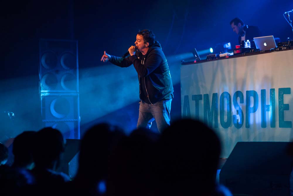 Atmosphere, Roseland Theater, photo by Blake Sourisseau