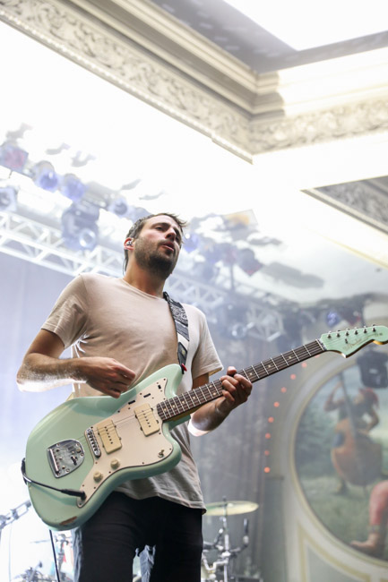 Foals, Crystal Ballroom, photo by Sydnie Kobza