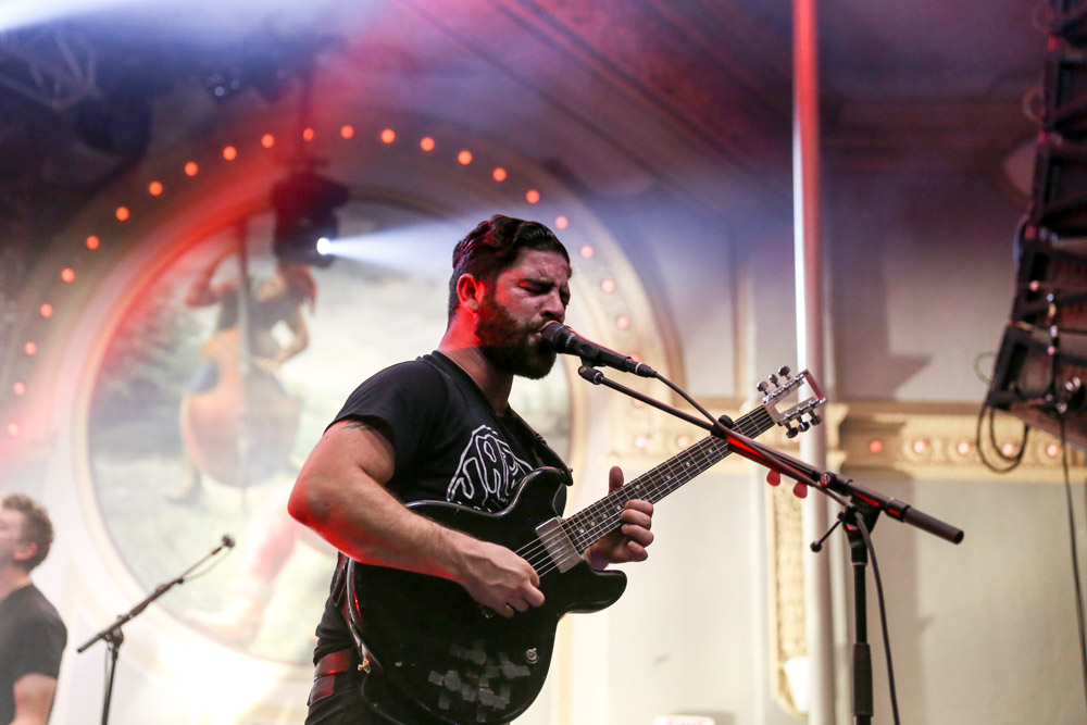 Foals, Crystal Ballroom, photo by Sydnie Kobza