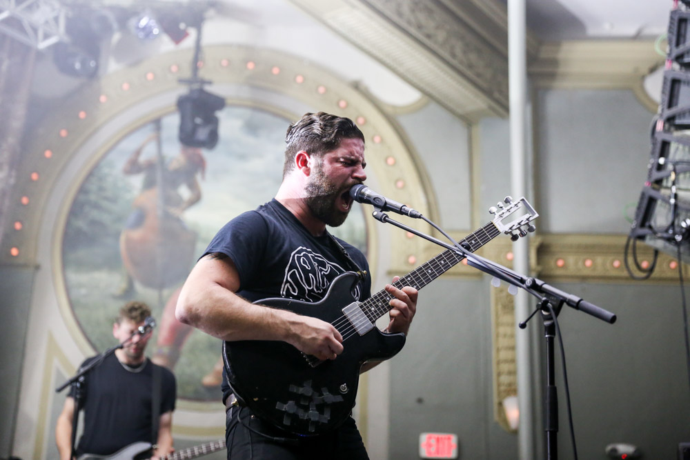 Foals, Crystal Ballroom, photo by Sydnie Kobza
