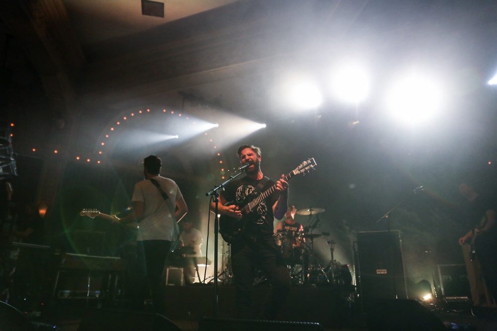 Foals, Crystal Ballroom, photo by Sydnie Kobza