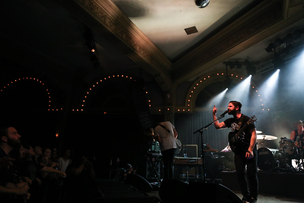 Foals, Crystal Ballroom, photo by Sydnie Kobza