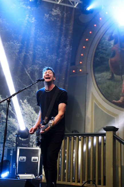 Foals, Crystal Ballroom, photo by Sydnie Kobza