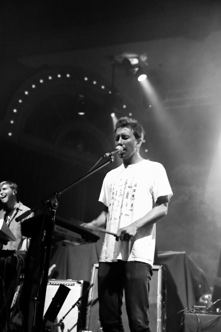 Bear Hands, Crystal Ballroom, photo by Sydnie Kobza