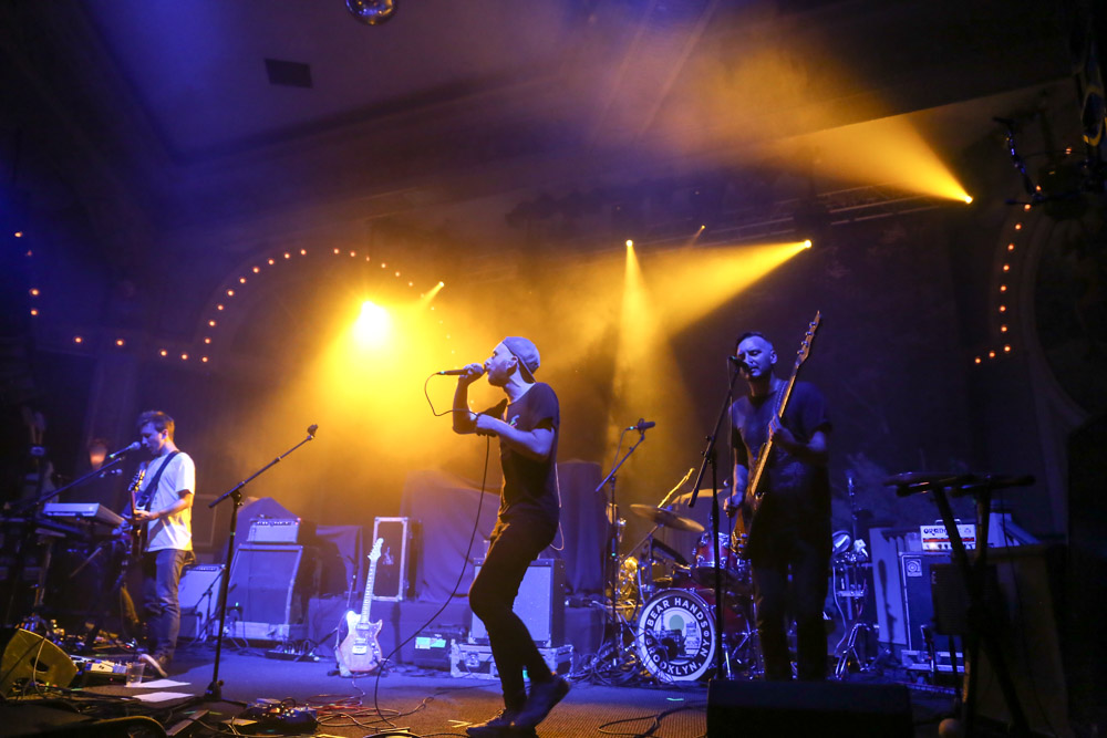 Bear Hands, Crystal Ballroom, photo by Sydnie Kobza