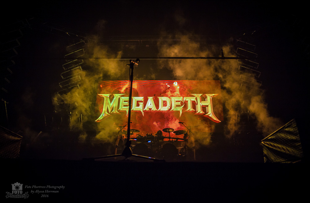 Megadeth, Matthew Knight Arena, photo by Alyssa Herrman