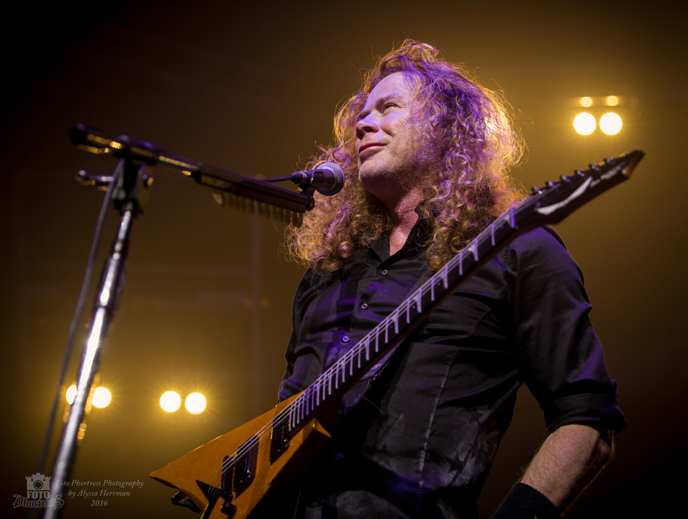 Megadeth, Matthew Knight Arena, photo by Alyssa Herrman