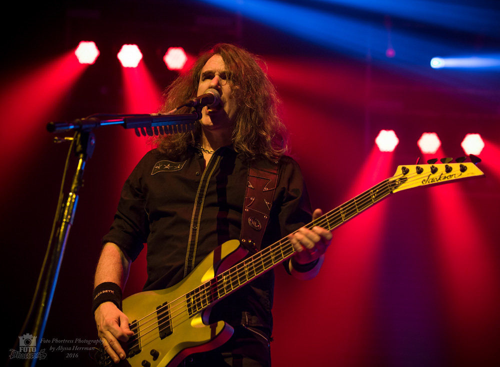 Megadeth, Matthew Knight Arena, photo by Alyssa Herrman