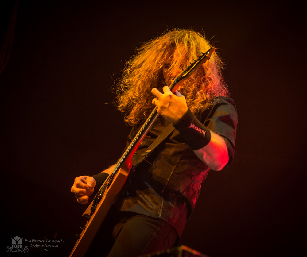 Megadeth, Matthew Knight Arena, photo by Alyssa Herrman