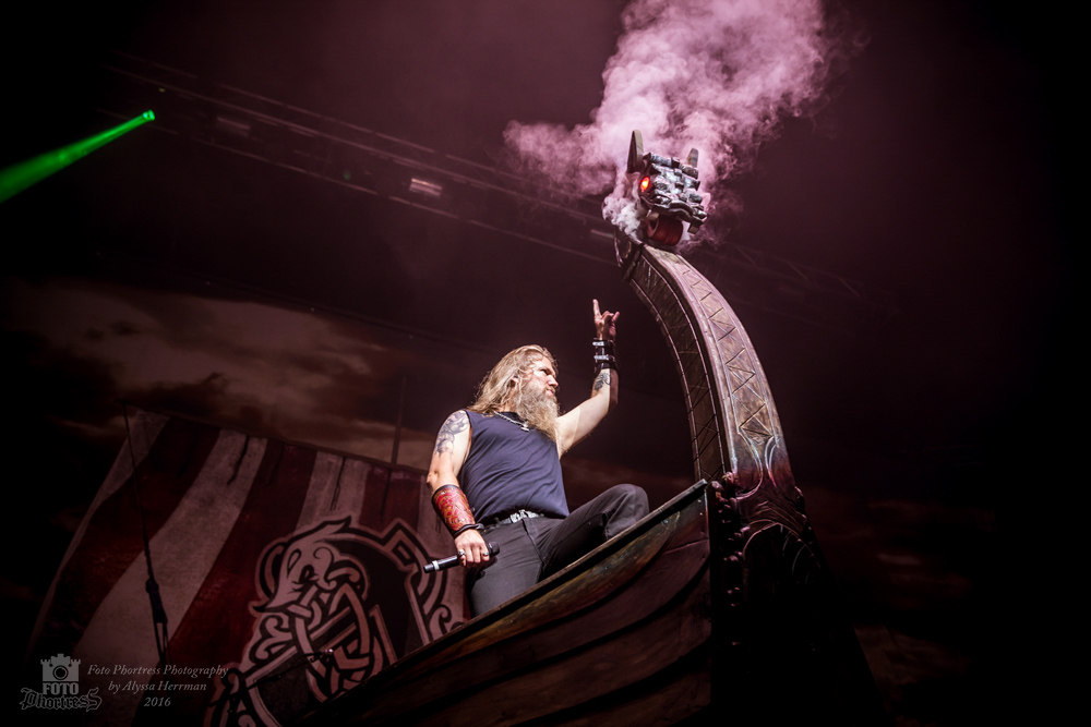 Amon Amarth, Matthew Knight Arena, photo by Alyssa Herrman