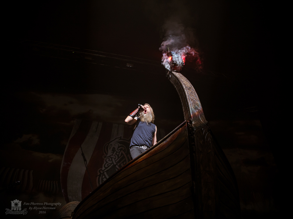 Amon Amarth, Matthew Knight Arena, photo by Alyssa Herrman