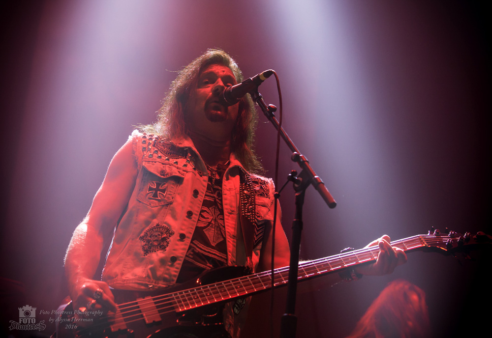 Metal Church, Matthew Knight Arena, photo by Alyssa Herrman