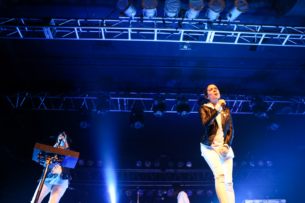 Tegan and Sara, Roseland Theater, photo by Sydnie Kobza