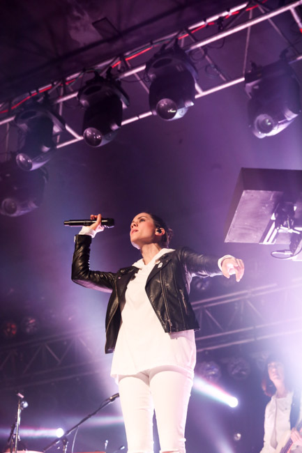 Tegan and Sara, Roseland Theater, photo by Sydnie Kobza