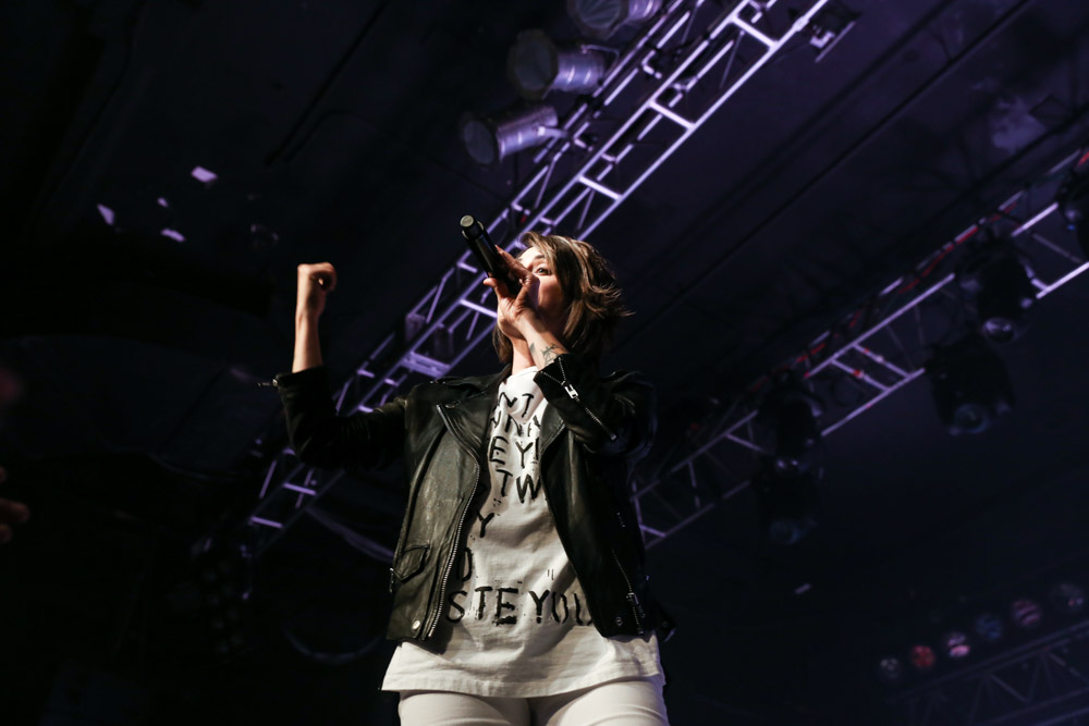 Tegan and Sara, Roseland Theater, photo by Sydnie Kobza