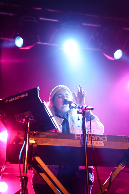 Shura, Roseland Theater, photo by Sydnie Kobza