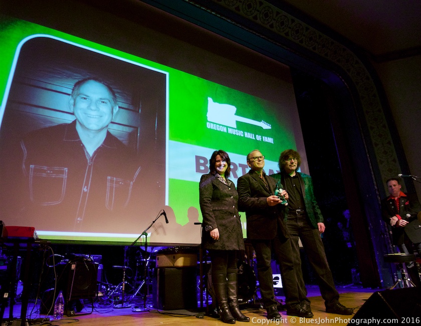 Oregon Music Hall of Fame, Aladdin Theater, Bart Day, photo by John Alcala