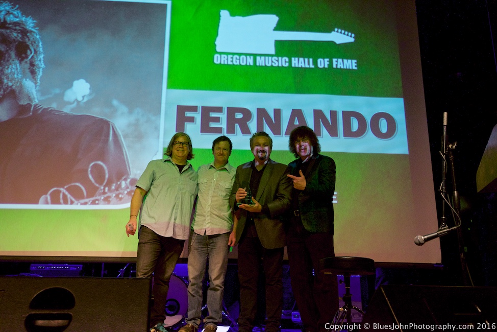 Fernando Viciconte, Oregon Music Hall of Fame, Aladdin Theater, photo by John Alcala