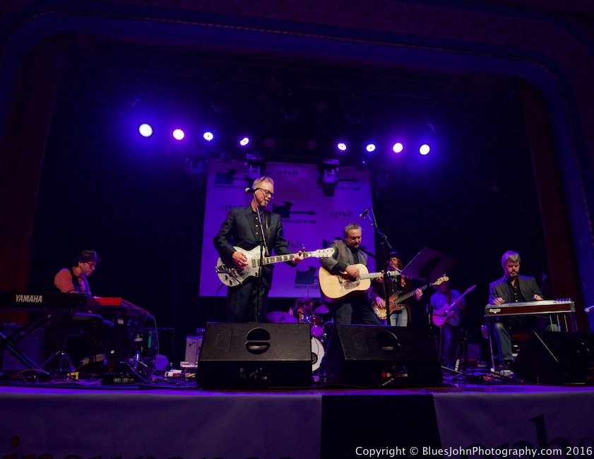 Pete Krebs, Fernando Viciconte, Oregon Music Hall of Fame, Aladdin Theater, photo by John Alcala