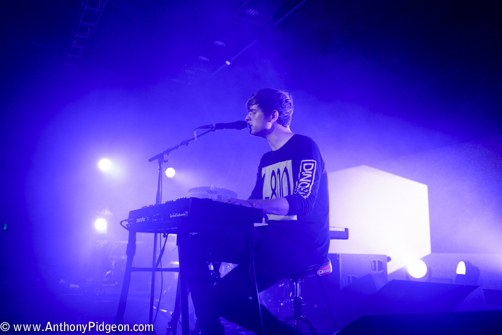 James Blake, Roseland Theater, photo by Anthony Pidgeon