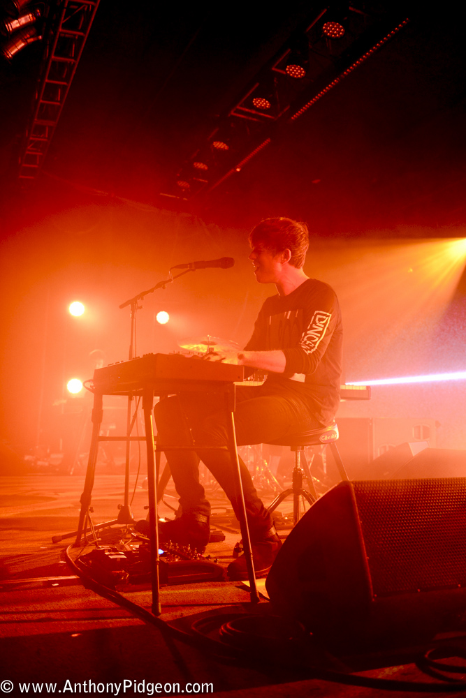 James Blake, Roseland Theater, photo by Anthony Pidgeon