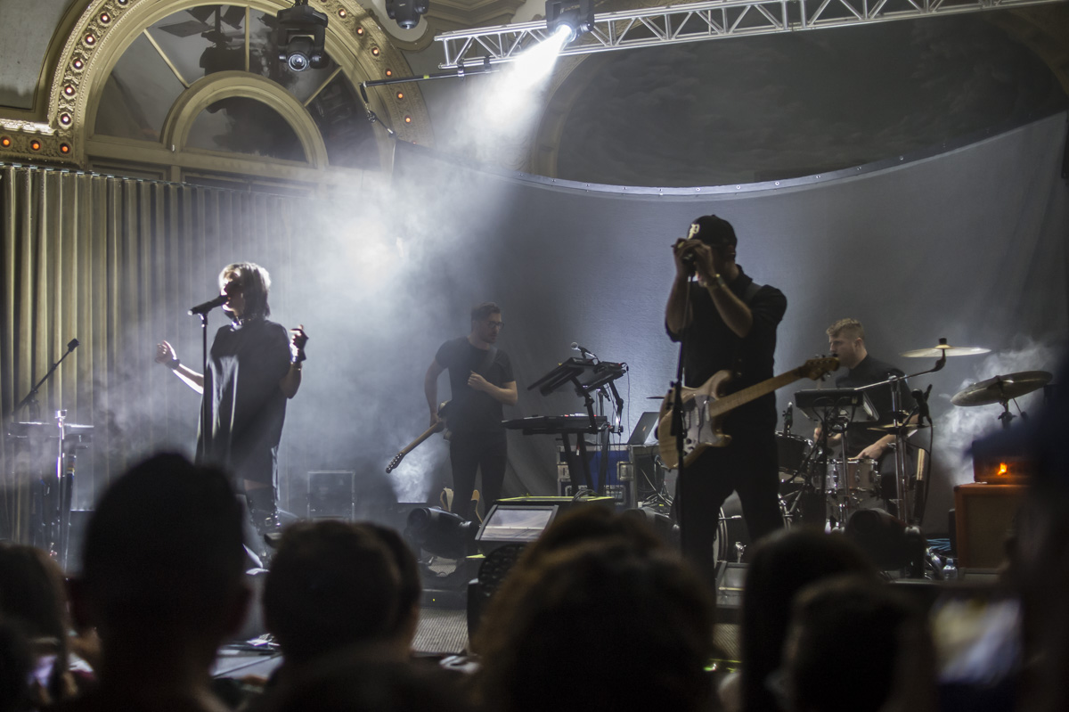 Phantogram, Crystal Ballroom, photo by Jordan Sleeth