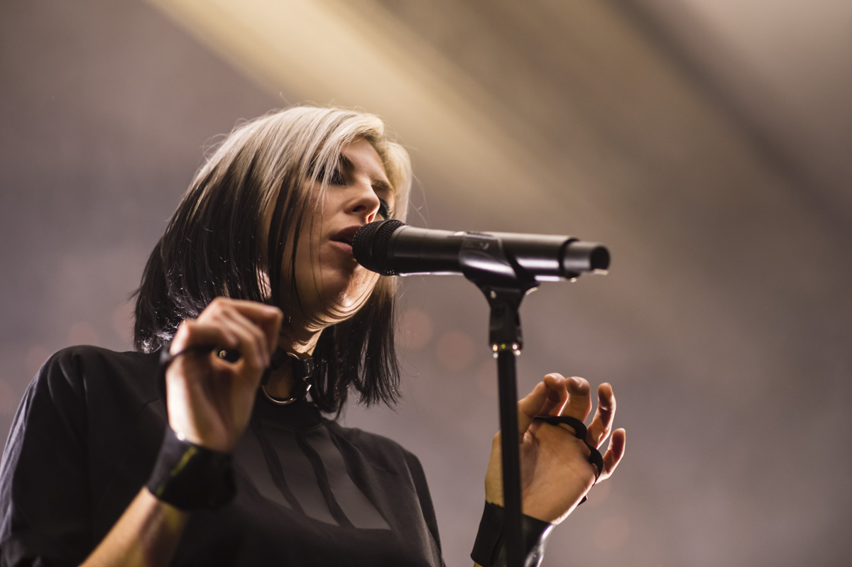 Phantogram, Crystal Ballroom, photo by Jordan Sleeth