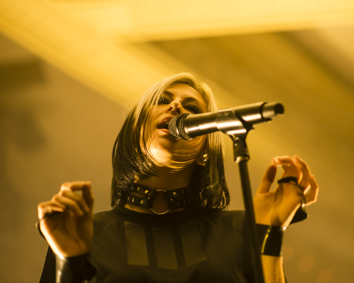 Phantogram, Crystal Ballroom, photo by Jordan Sleeth