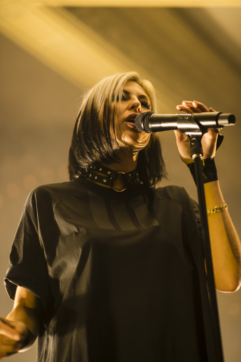 Phantogram, Crystal Ballroom, photo by Jordan Sleeth