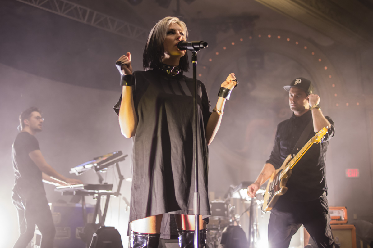 Phantogram, Crystal Ballroom, photo by Jordan Sleeth